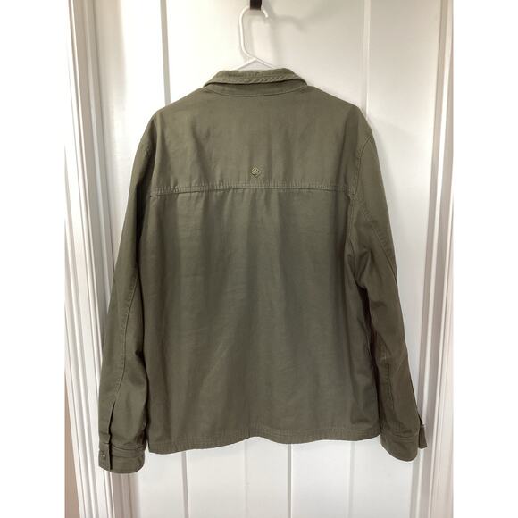 Prana Men's Full-Zip Rawkus Jacket Utility Workwear Outdoor Olive Green Size XL - Picture 6 of 13